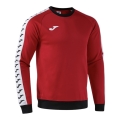 Joma Pullover Sweatshirt Heroic (100% Polyester, fleece fabric) red/black men's