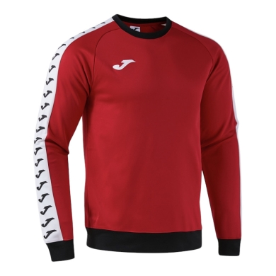 Joma Pullover Sweatshirt Heroic (100% Polyester, fleece fabric) red/black men's