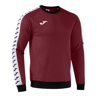 Joma Pullover Sweatshirt Heroic (100% Polyester, Fleece Fabric) burgundy Men's