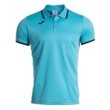 Joma Sport Polo Combi Premium (comfortable fit, breathable) turquoise blue men's
