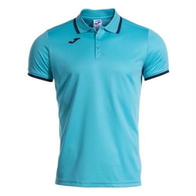 Joma Sport Polo Combi Premium (comfortable fit, breathable) turquoise blue men's