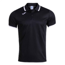 Joma Sport Polo Combi Premium (comfortable fit, breathable) black/white men's