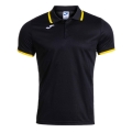 Joma Sport Polo Combi Premium (comfortable fit, breathable) black/yellow men's