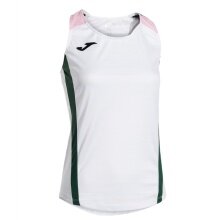 Joma Sport Tank Top Montreal (100% Polyester) white/green/pink ladies
