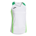 Joma Sport Tank Top Montreal (100% Polyester) white/green ladies