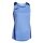 Joma Sport Tank Top Montreal (100% Polyester) light blue/navy ladies