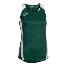 Joma Sport Tank Top Montreal (100% Polyester) dark green/pink ladies