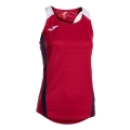 Joma Sport Tank Top Montreal (100% Polyester) red/navy ladies