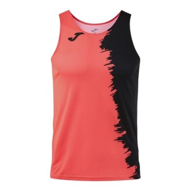 Joma Sport Tank Top Picacho City (light, elastic material) coral red/black men's