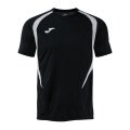 Joma Sport T-shirt Championship 20 (high wearing comfort, recycled polyester) black/grey men's