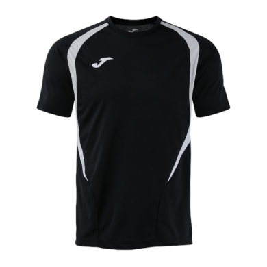 Joma Sport T-shirt Championship 20 (high wearing comfort, recycled polyester) black/grey men's