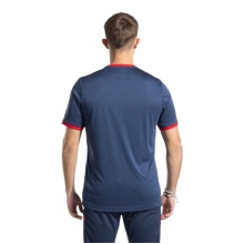 Joma Sport T-shirt Combi Premium (100% Polyester, breathable) navy/red men's
