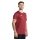 Joma Sport T-shirt Combi Premium (100% Polyester, breathable) burgundy/white men's