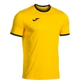 Joma Sport T-shirt Combi Premium (100% Polyester, breathable) yellow/black men's
