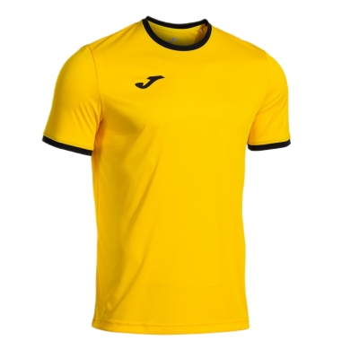 Joma Sport T-shirt Combi Premium (100% Polyester, breathable) yellow/black men's
