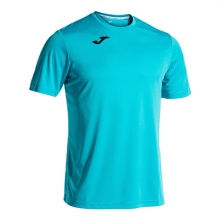 Joma Sport T-shirt Combi (100% Polyester) blue men's