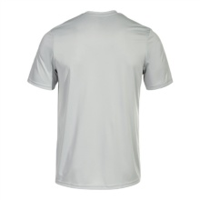 Joma Sport T-shirt Combi (100% Polyester) light grey men's