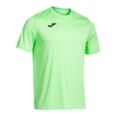 Joma Sport T-shirt Combi (100% Polyester) light green men's