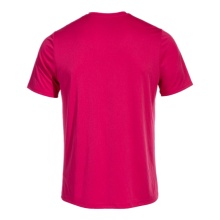 Joma Sport T-shirt Combi (100% Polyester) pink men's