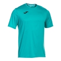 Joma Sport T-shirt Combi (100% Polyester) turquoise men's