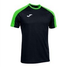 Joma Eco Championship Sports T-shirt (light, breathable) black/green men's