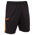 Joma Sports Shorts Bermuda Championship VII (100% Polyester) short black/orange Men