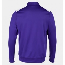 Joma Pullover Championship VII Sweatshirt (Half-Zip, Fleece Lining) purple/white Men