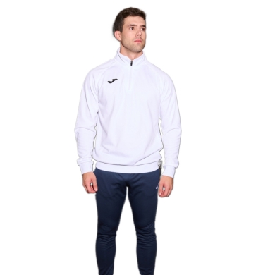 Joma Pullover Combi Sweatshirt (100% Polyester) white men's
