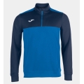 Joma Pullover Winner Sweatshirt (1/2 Zip, 100% Polyester) royal blue/navy blue Men