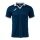 Joma Tennis Polo Galaxy (100% recycled Polyester, lightweight, breathable) navy blue/white men's