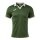 Joma Tennis Polo Galaxy (100% recycled Polyester, lightweight, breathable) dark green/beige men's