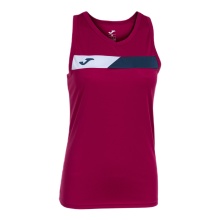 Joma Tennis Tank Court Sleeveless (optimal freedom of movement) blood red/navy blue ladies