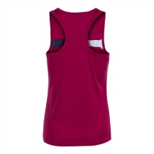 Joma Tennis Tank Court Sleeveless (optimal freedom of movement) blood red/navy blue ladies