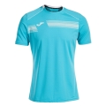 Joma Tennis T-shirt Smash (elastic, breathable) blue men's