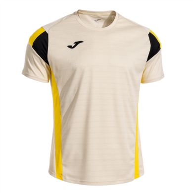 Joma Tennis T-Shirt Short Montreal 2025 beige/yellow Men's