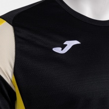 Joma Tennis T-Shirt Short Montreal 2025 black/yellow men's