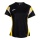 Joma Tennis Shirt Short Sleeve Montreal 2025 black/yellow ladies