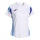 Joma Tennis Shirt Short Sleeve Montreal 2025 white/blue Ladies