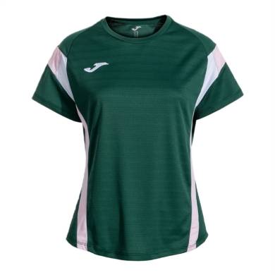 Joma Tennis Shirt Short Sleeve Montreal 2025 green/pink ladies