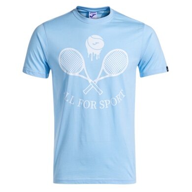 Joma Tennis T-shirt Challenge (Cotton) blue Men's