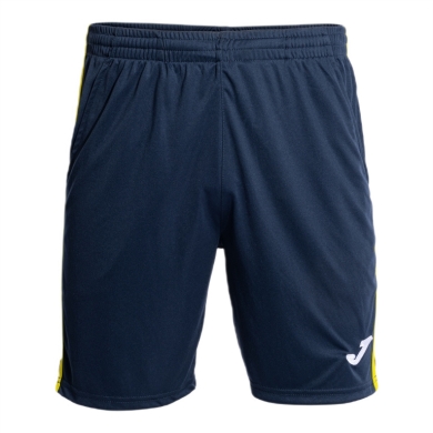 Joma Tennis Shorts Bermuda Open III navy blue/yellow men's