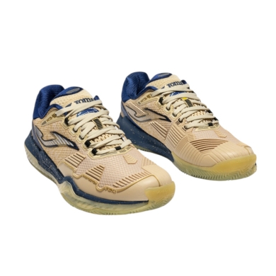 Joma tennis shoes Point 2625 clay/sand court beige/blue men's