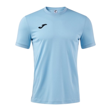 Joma Training T-shirt Combi Pro (Round Neck, High Breathability) Sky Blue Men's