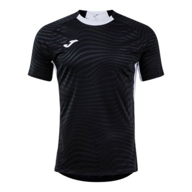 Joma Training T-shirt Kick Pro (elastic material, lightweight, breathable) black/white men's