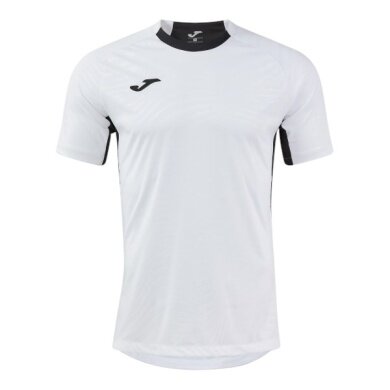 Joma Training T-shirt Kick Pro (elastic material, lightweight, breathable) white/black men's
