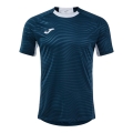 Joma Training T-shirt Kick Pro (elastic material, lightweight, breathable) navy blue/white men's