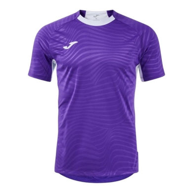Joma Training T-shirt Kick Pro (elastic material, lightweight, breathable) purple/white men's