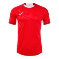 Joma Training T-shirt Kick Pro (elastic material, lightweight, breathable) red/white men's