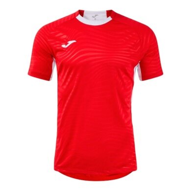 Joma Training T-shirt Kick Pro (elastic material, lightweight, breathable) red/white men's
