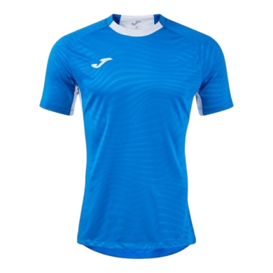 Joma Training T-shirt Kick Pro (elastic material, lightweight, breathable) royal blue/white men's